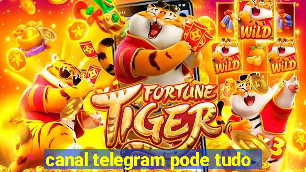 canal telegram pode tudo